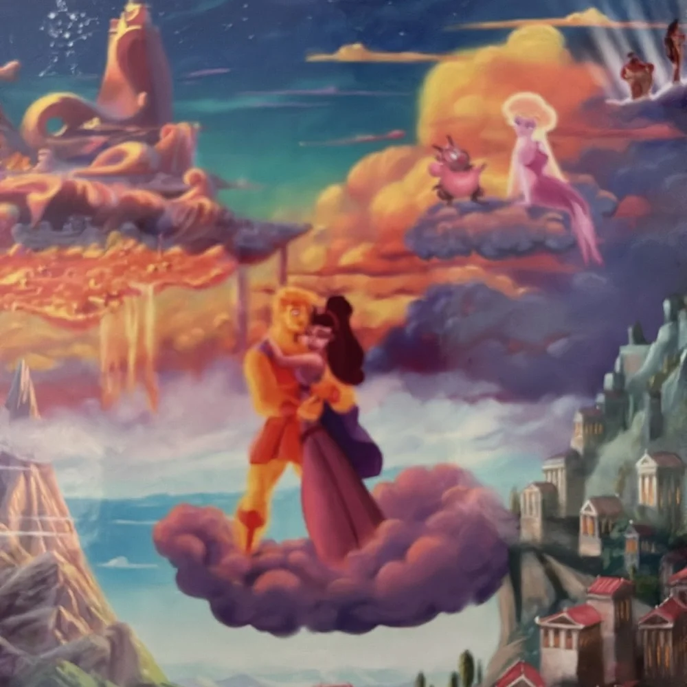 Disney Thomas Kinkade Hercules 1000 Piece Puzzle NIB